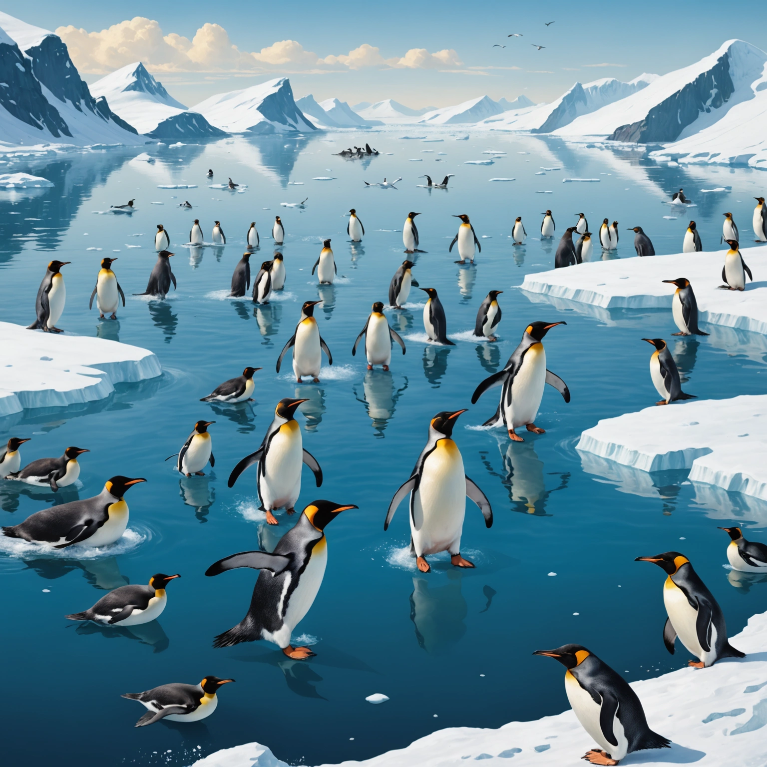 Пингвины: уникальные мастера скорости под водой