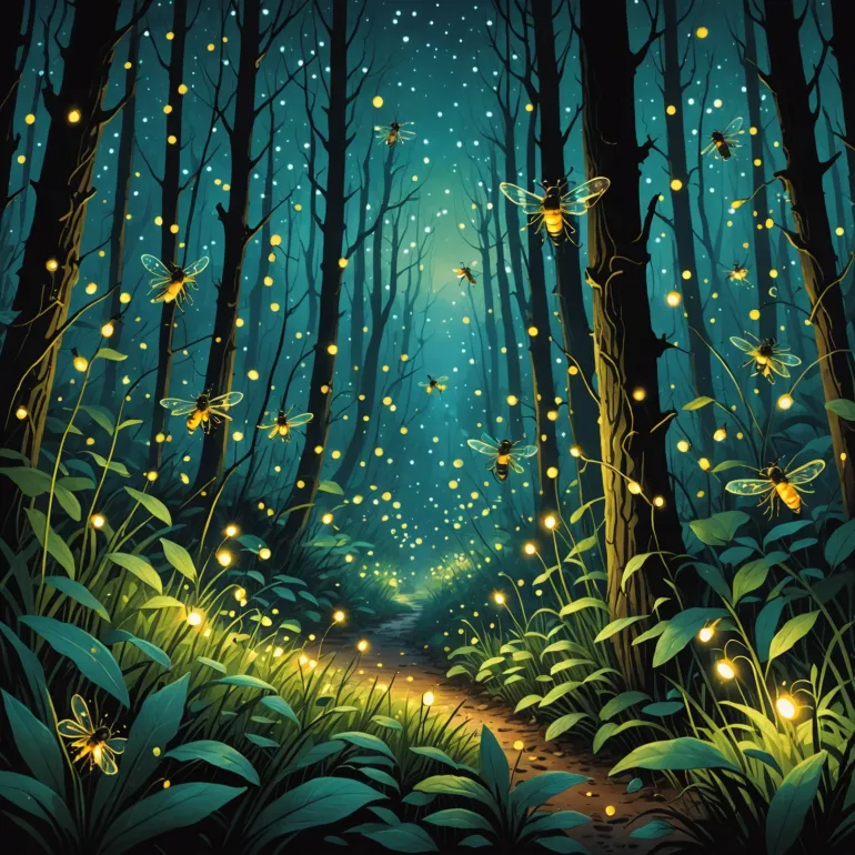 Светлячки: Тайны природного света и уникального сигнала в ночи