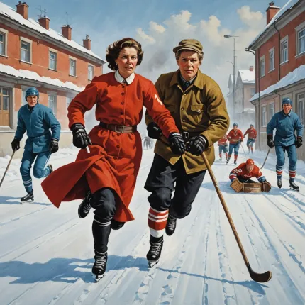 Сбежала с Запада в СССР от войны, пахала на заводе, родила гения. История мамы великого Харламова