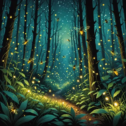 Светлячки: Тайны природного света и уникального сигнала в ночи