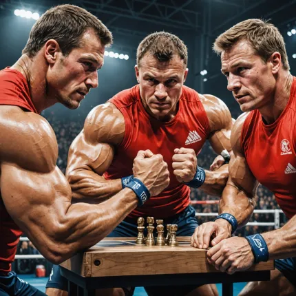 Сагинашвили, Лалетин, Ларратт — лучшие армрестлеры мира: рейтинг и главная схватка 2024 года